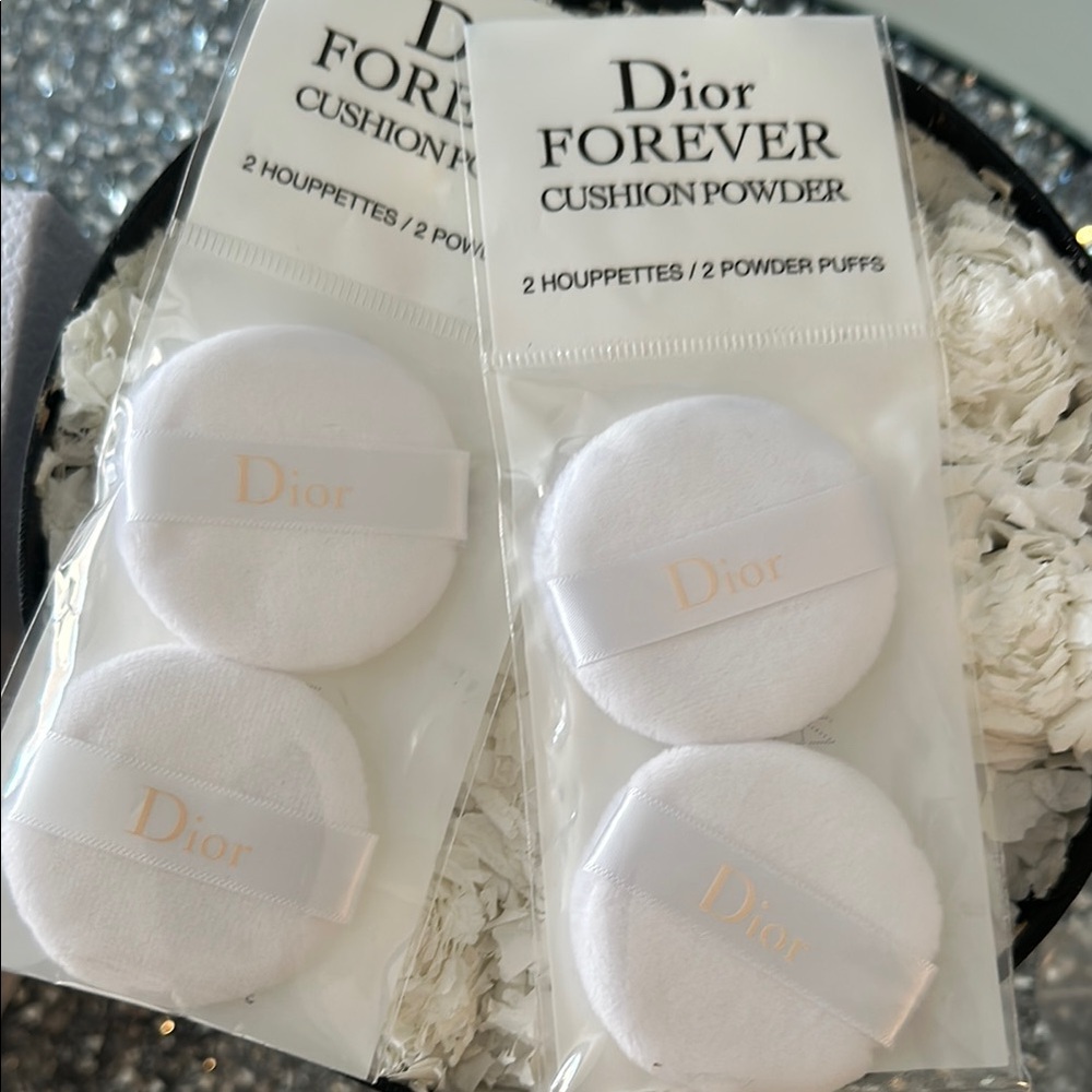 Dior Forever Cushion Powder Puffs - White